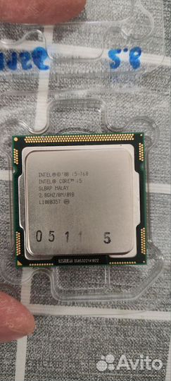 Процессор intel core i5-760