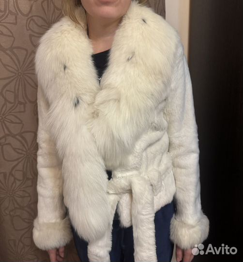 Шуба кролик 44 р