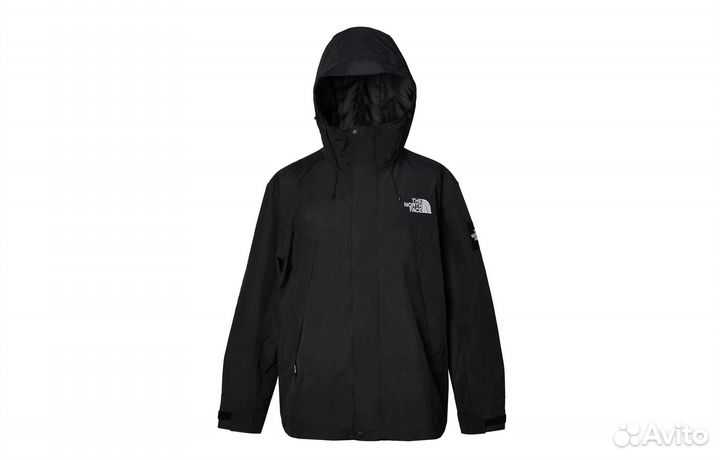 THE north face Windbreaker Jackets Unisex Black (L)(30)