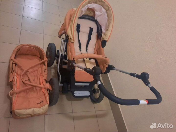 Коляска Teutonia Mistral P 2в1 (Тевтония Мистраль)