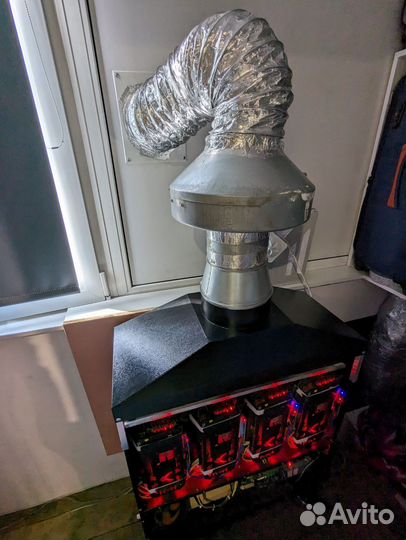 Майнинг ферма на видеокартах