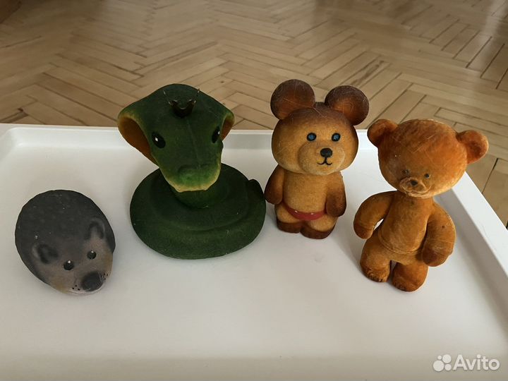 Игрушки СССР флок поролон