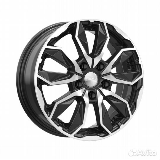 Литые диски 6x16 5x114.3 67.1 ET43 скад Сочи алмаз
