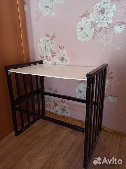 Кроватка трансформер с маятником в идеал состоянии