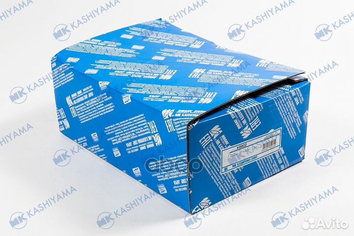 Колодки тормозные барабанные, задние K6602 MK