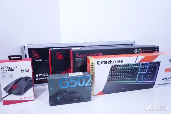 Клавиатуры / мыши / наушники игровые и офисные