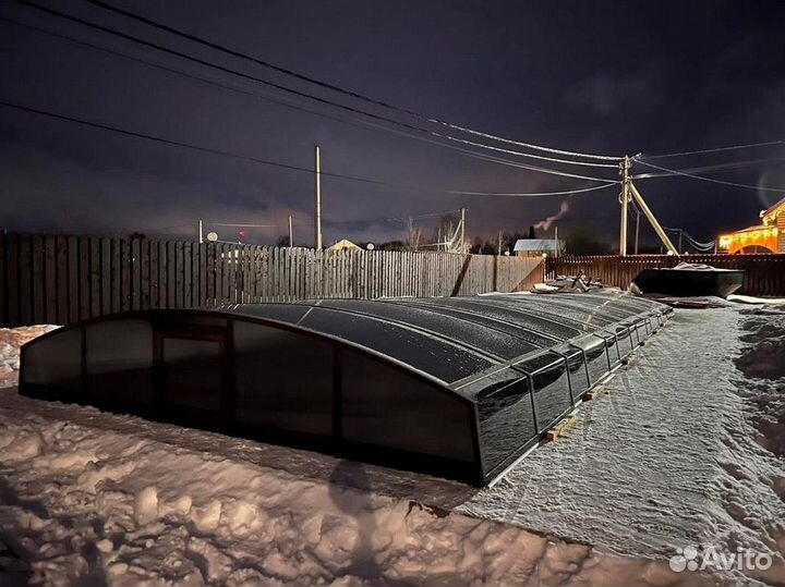 Павильон для бассейна с гарантией