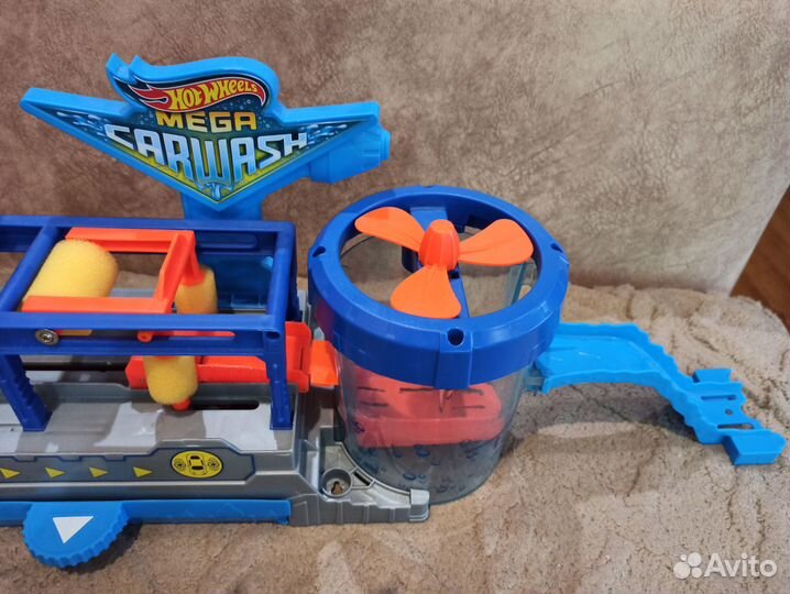 Hot wheels автомойка детская