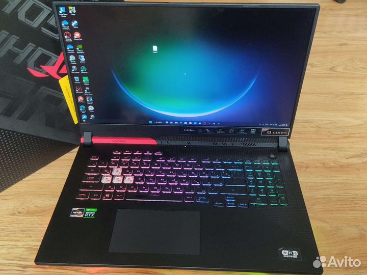 Игровой ноутбук asus rog strix g17