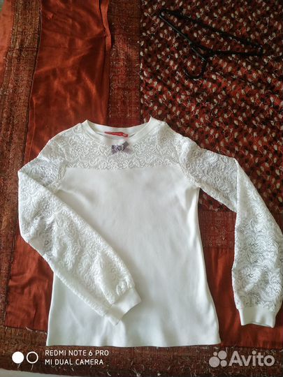 Блузка школьная