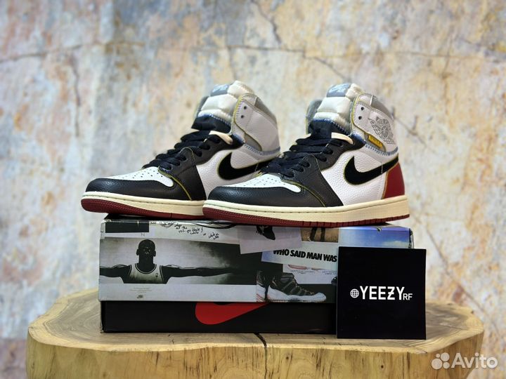 Nike Union Air Jordan 1 Retro High NRG Black Toe