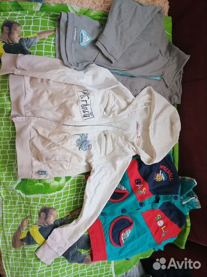 Кофты на мальчика 5-7лет, бу