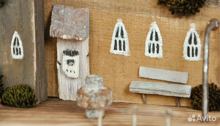 Домик пастора миниатюра