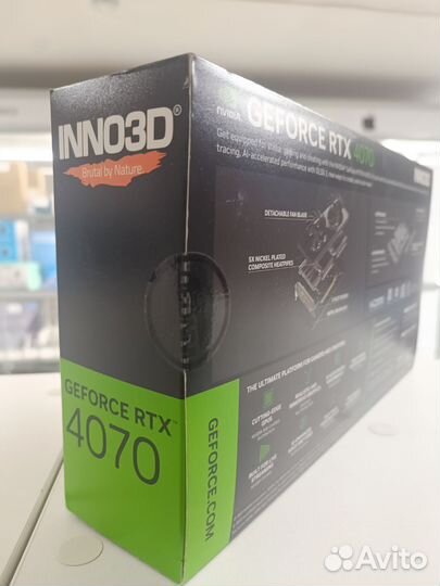 Видеокарта inno3D GeForce RTX 4070 twin X2