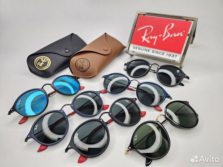 Очки Ray Ban Ferrari 2447 VIP Черные Стекло