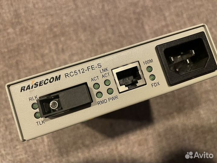 Конвертер Raisecom RC512-FE-S-SS13