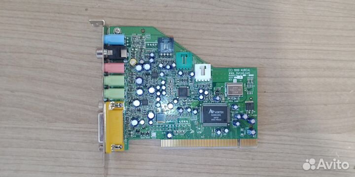 Редкая звуковая карта Aureal Vortex