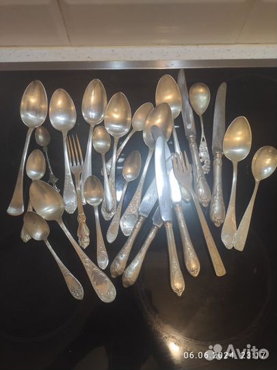Столовые приборы Мельхиор, мнц, СССР