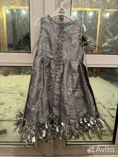 Нарядное платье для девочки 92