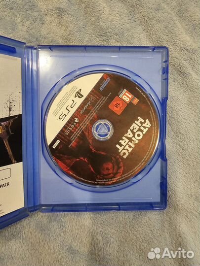 Atomic heart Игры для приставок ps5 диск