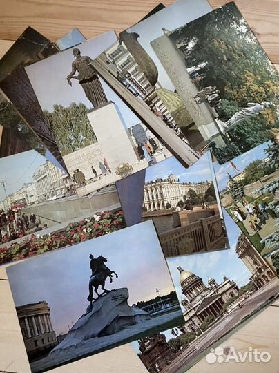 Набор карточек Ленинград 1988 г.в