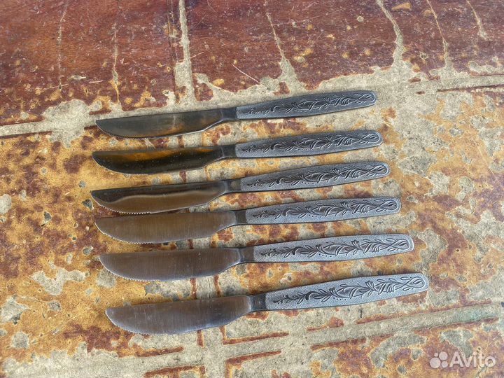 Ножи столовые нержавейка СССР