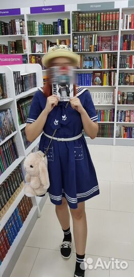Косплей анимешная школьная форма-платье