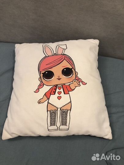 Декоративная подушка кукла Lol