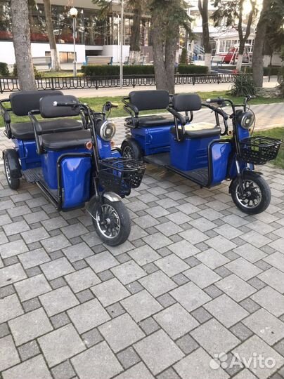 Прокат трициклов электробайков, колясок, вело