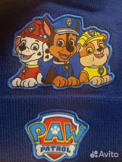 Шапка новая на осень 52-54, Щенячий патруль