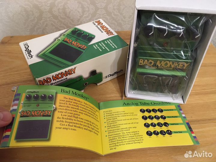 Гитарная педаль DigiTech Bad Monkey Tube Overdrive