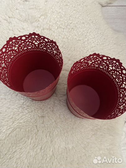 Горшок для цветов металический IKEA