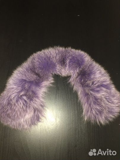 Воротник из песца