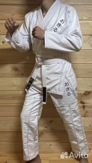 Кимоно для джиу джитсу детское 120