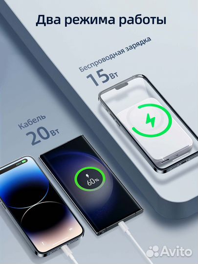 Внешний аккумулятор Power bank 10000 mah