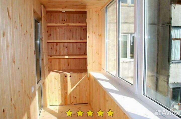 Шкаф на балкон на заказ по вашим размерам