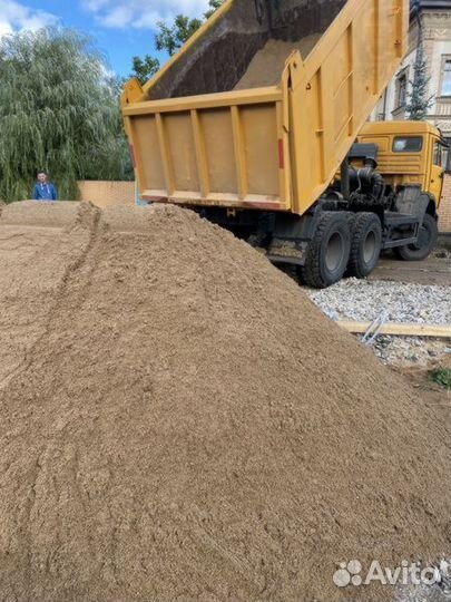 Песок щебень