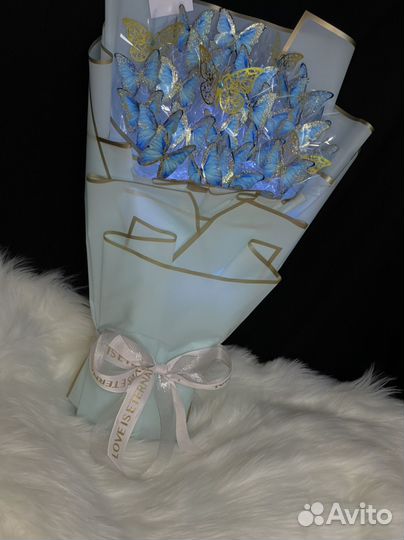 Светящиеся букеты в наличии