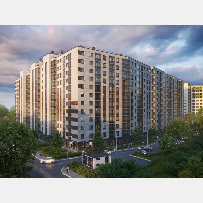 Квартира-студия, 25,8 м², 12/12 эт.