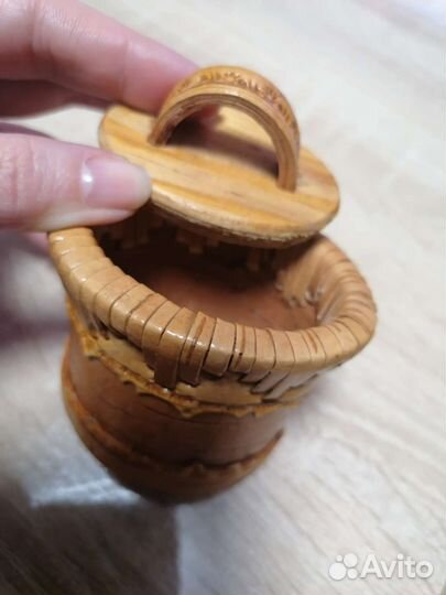 Шкатулка из бересты