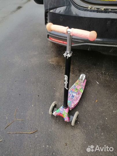 Самокат детский трехколесный бу