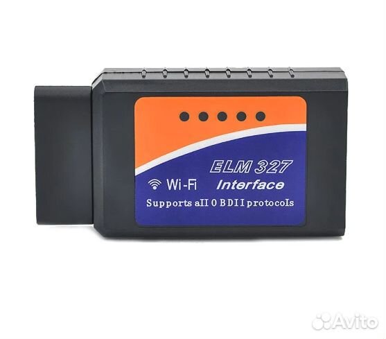 Автосканер беспроводной ELM327 Wi-Fi 1.5v