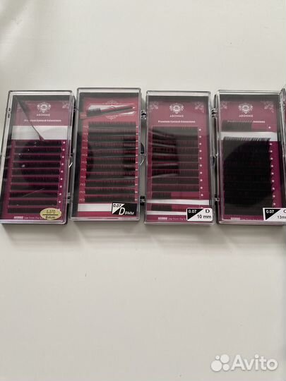 Ресницы для наращивания много бу