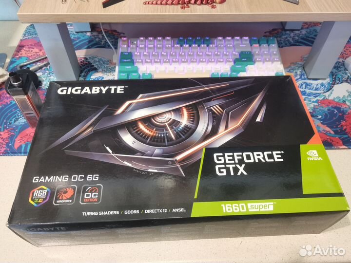 Видеокарта gigabyte nvidia GeForce GTX 1660super