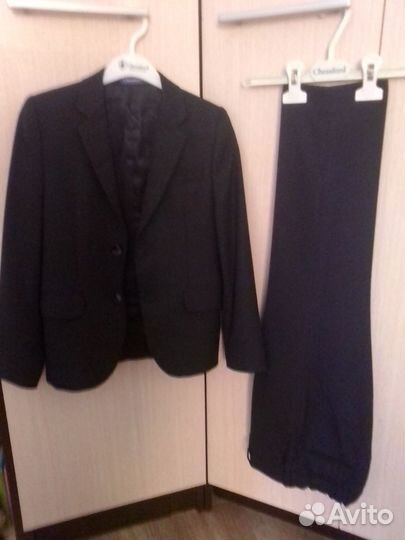 Школьный костюм для мальчика 128 синий