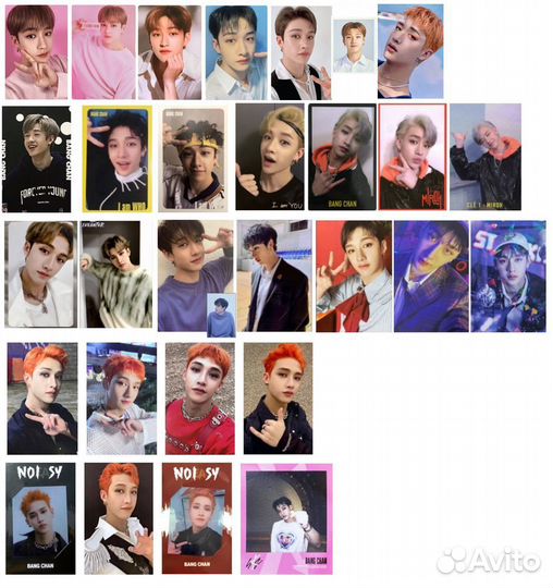 Официальные карты kpop Stray kids