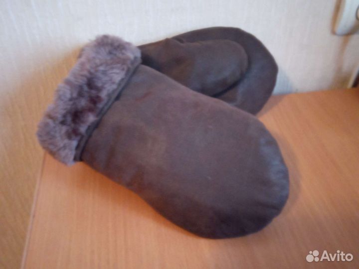 Шубенки для рыбаков, мех и кожа натуральные