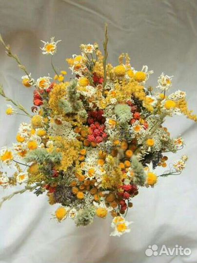 Букеты из сухих цветов в ассортименте