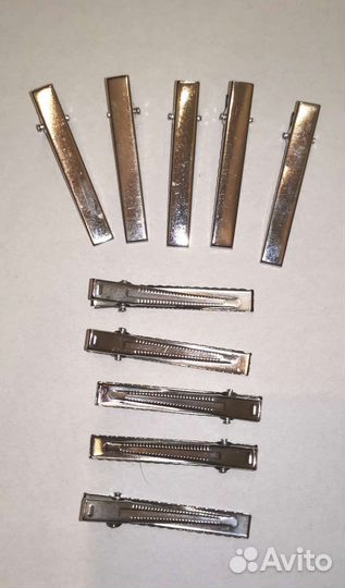 Основа для заколки крокодил (цена за набор 10шт)