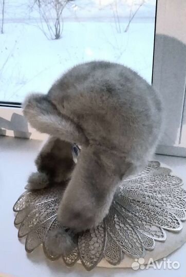 Шапка норковая 55 размер